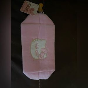Hello kitty velour bag